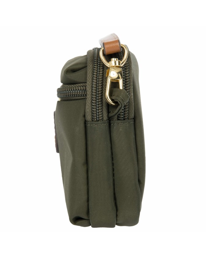  Bric's - Borsetta a Tracolla con Tre Tasche in Nylon