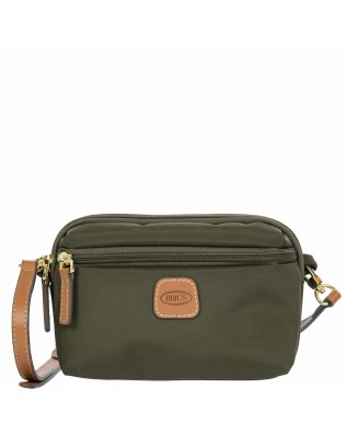  Bric's - Borsetta a Tracolla con Tre Tasche in Nylon