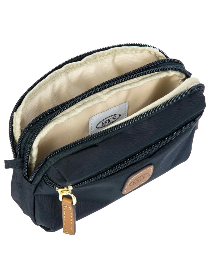  Bric's - Borsetta a Tracolla con Tre Tasche in Nylon