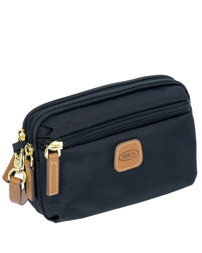  Bric's - Borsetta a Tracolla con Tre Tasche in Nylon