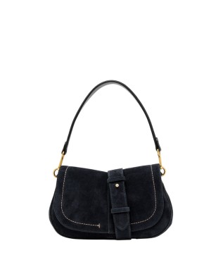  Gianni Chiarini - Borsa a spalla in pelle scamosciata con