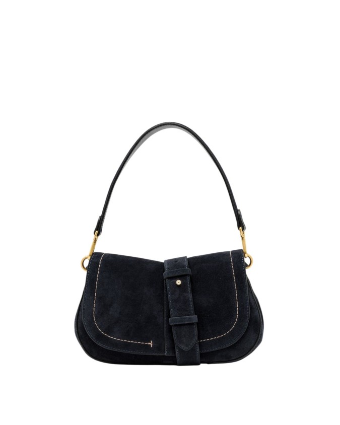  Gianni Chiarini - Borsa a spalla in pelle scamosciata con