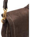  Gianni Chiarini - Borsa a spalla in pelle scamosciata con