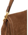  Gianni Chiarini - Borsa a spalla in pelle scamosciata con