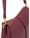  Gianni Chiarini - Borsa a spalla in pelle grana maxi con