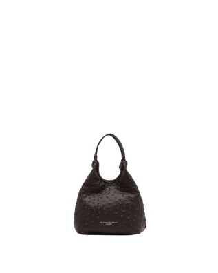Gianni Chiarini - Small-size handbag in ostrich-print leather