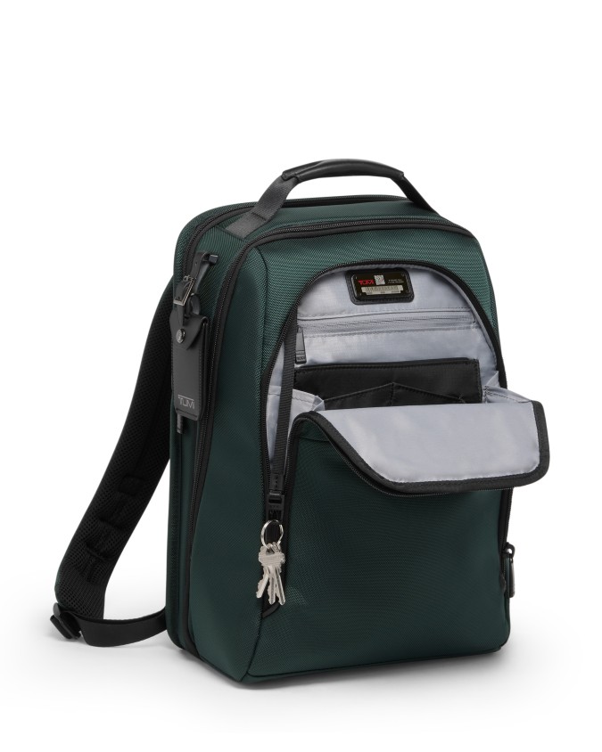  Tumi - Zaino in nylon balistico porta pc 15'' espandibile Alpha