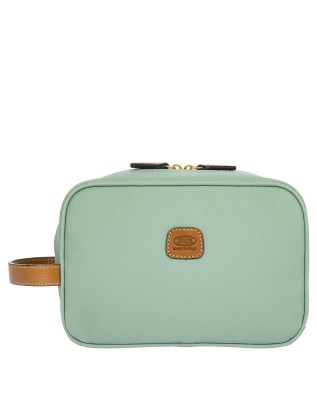  Bric's - Necessaire con Manico Laterale in Tessuto Goffrato
