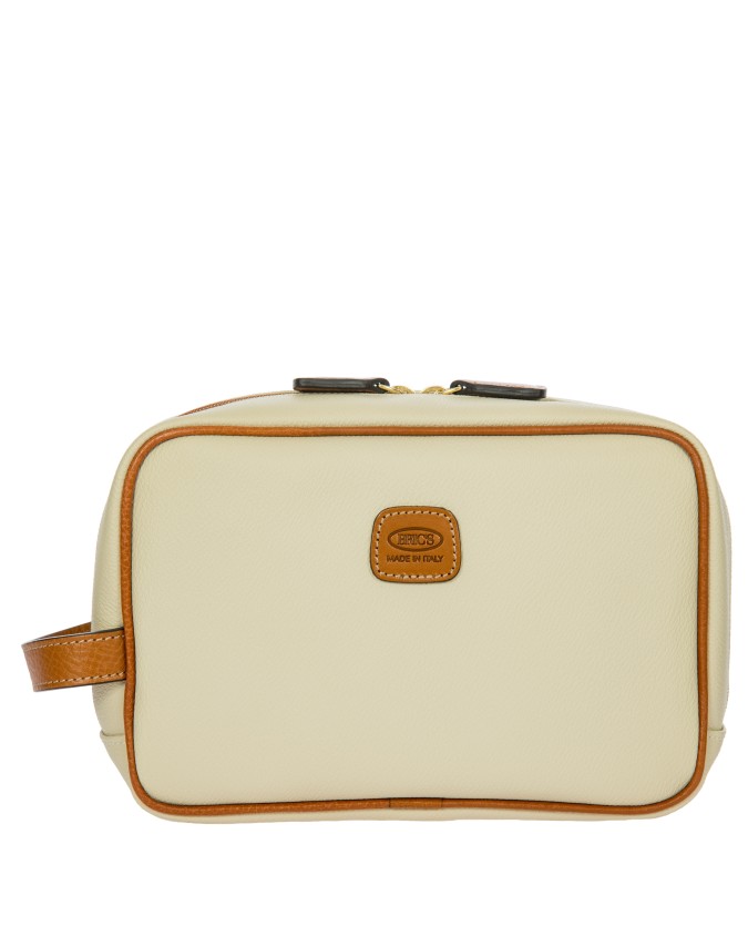 Bric's - Toiletry Bag with Side Handle in "Firenze" Embossed