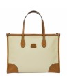  Bric's - Borsa Shopper in Tessuto Goffrato Opera Bag Tg. 