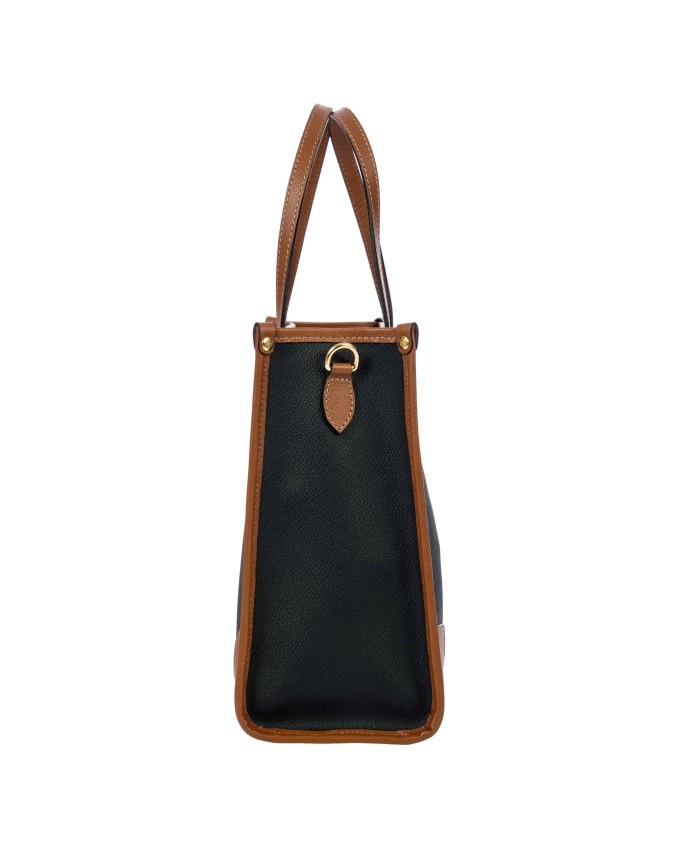  Bric's - Borsa Shopper in Tessuto Goffrato Opera Bag Tg. 