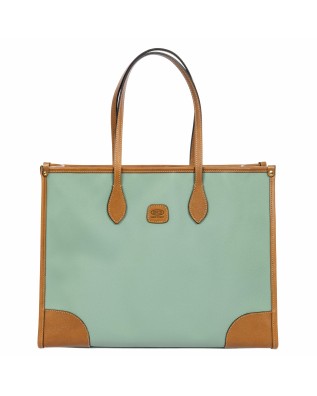  Bric's - Borsa Shopper in Tessuto Goffrato Opera Bag Tg. 