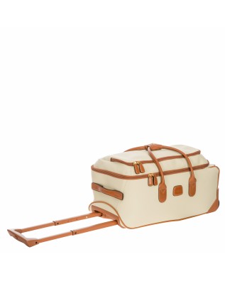 Bric's - Handgepäcktasche mit Rollen aus geprägten Stoff Firenze 2