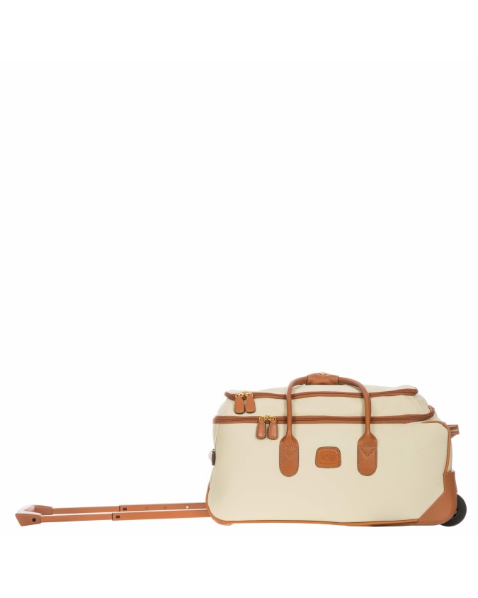 Bric's - Florence Embossed Fabric Cabin Trolley