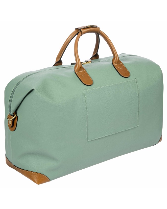  Bric's - Borsone Duffle Tg. L con Tracolla in Tessuto Goffrato