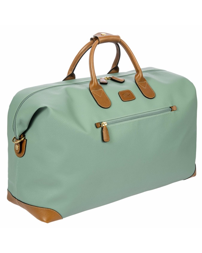  Bric's - Borsone Duffle Tg. L con Tracolla in Tessuto Goffrato