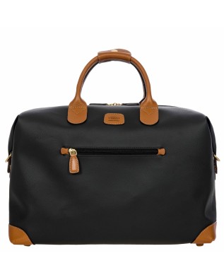  Bric's - Borsone Duffle Tg. M con Tracolla in Tessuto Goffrato