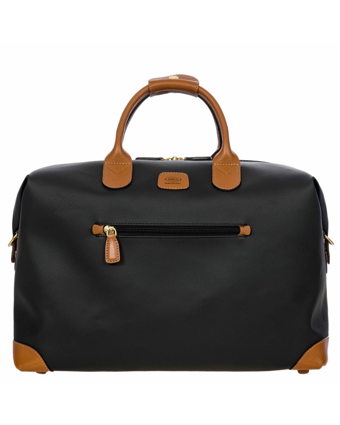  Bric's - Borsone Duffle Tg. M con Tracolla in Tessuto Goffrato
