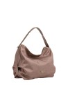 Ynot - Borsa a mano Tg. XL in tessuto logato ed ecopelle Cloud