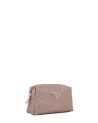  Ynot - Beauty case da viaggio in tessuto logato ed ecopelle