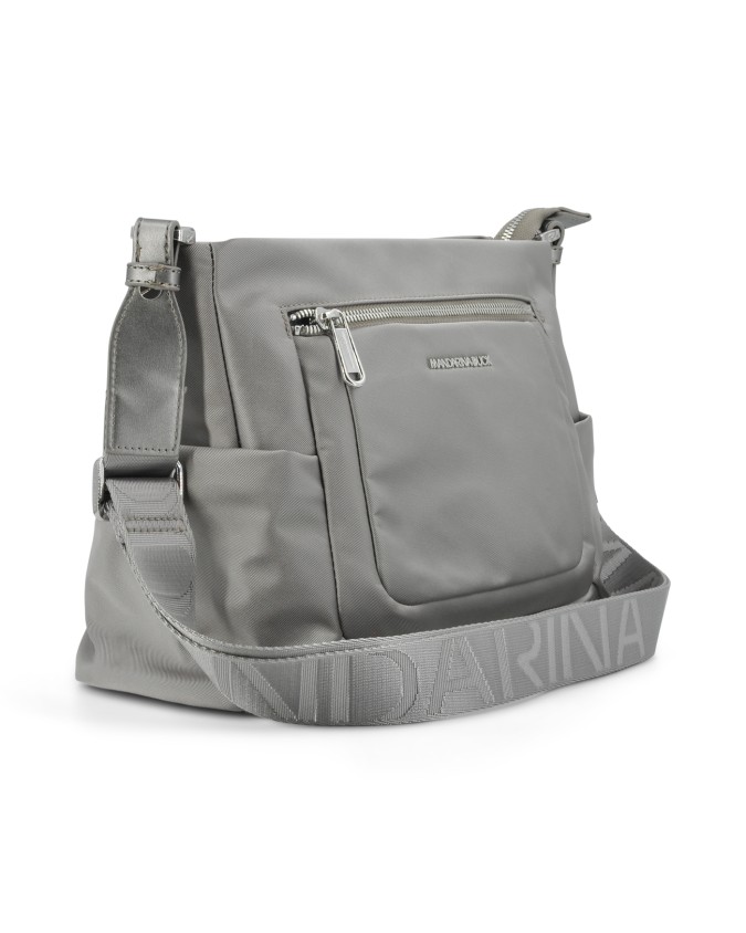  Mandarina Duck - Borsa a Tracolla con Tasca Frontale in Nylon