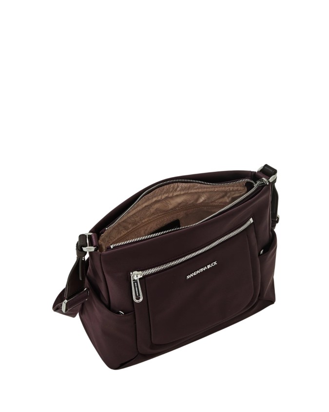  Mandarina Duck - Borsa a Tracolla con Tasca Frontale in Nylon
