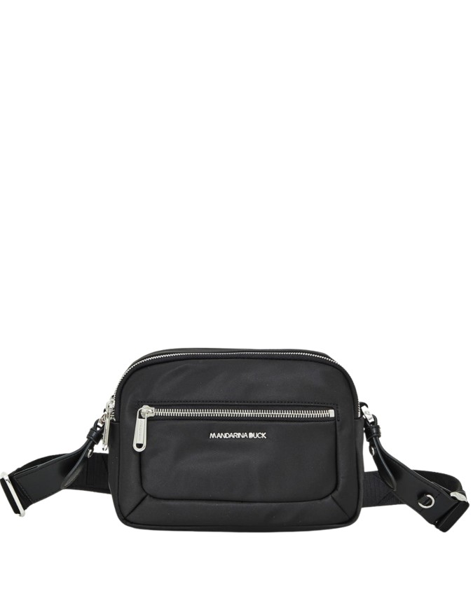  Mandarina Duck - Borsa Reporter con Doppio Comparto in Nylon