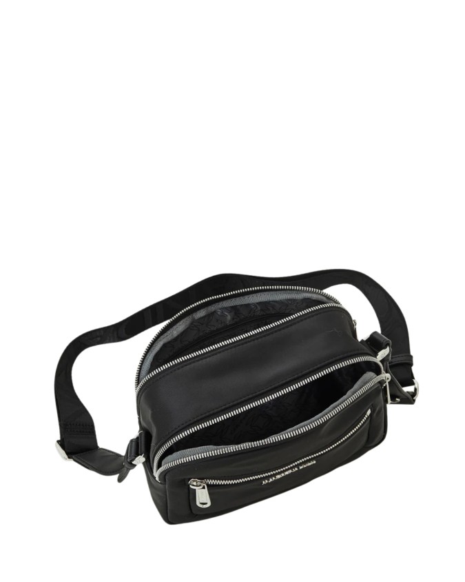  Mandarina Duck - Borsa Reporter con Doppio Comparto in Nylon