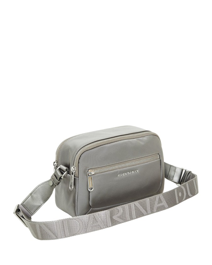  Mandarina Duck - Borsa Reporter con Doppio Comparto in Nylon