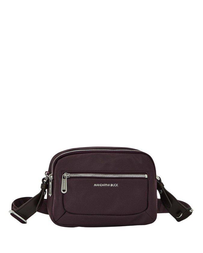  Mandarina Duck - Borsa Reporter con Doppio Comparto in Nylon