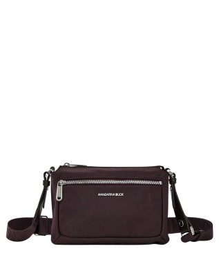  Mandarina Duck - Borsa a Tracolla con Tre Scomparti in Nylon