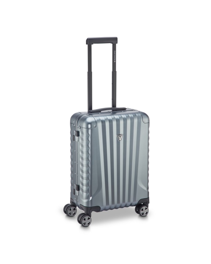  Roncato - Trolley Cabina 55 cm in Alluminio 4 Ruote Uno Al