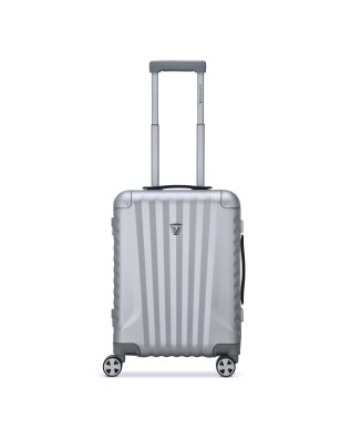 Roncato - 55 cm Aluminum Cabin Trolley with 4 Wheels, Uno Al