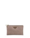  Ynot - Pochette bustina Tg. M in tessuto logato ed ecopelle