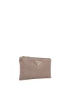  Ynot - Pochette bustina Tg. M in tessuto logato ed ecopelle
