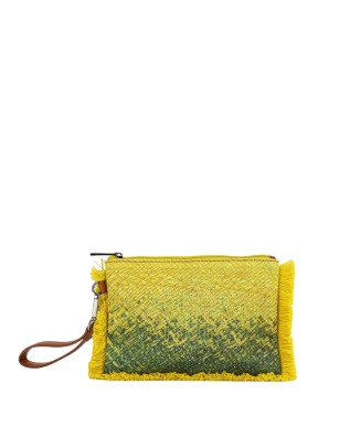 Ynot – Damen-Clutch aus Nylon mit abnehmbarem Henkel und...