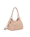 Ynot - Borsa Hobo Donna con Manico Intrecciato Tg. 