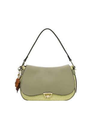 Ynot - Borsa a Spalla Donna con Patta Tg. 