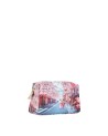  Ynot - Beauty Case Tg. S donna in ecopelle stampa città Yesbag