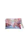  Ynot - Clutch Tg. S con tracolla in ecopelle stampa città