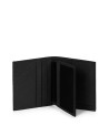 Piquadro - Porta carte di credito in pelle Black Square