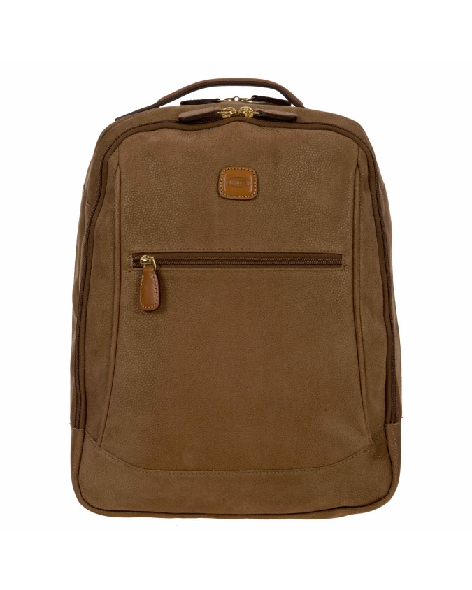  Bric's - Zaino Porta Pc 15.6" con Tasca Posteriore in Tessuto