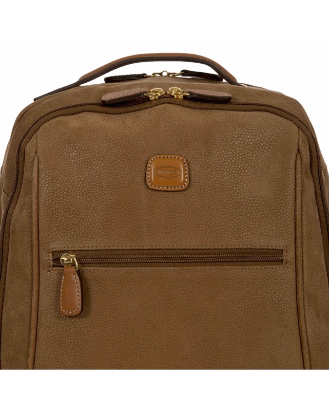  Bric's - Zaino Porta Pc 15.6" con Tasca Posteriore in Tessuto