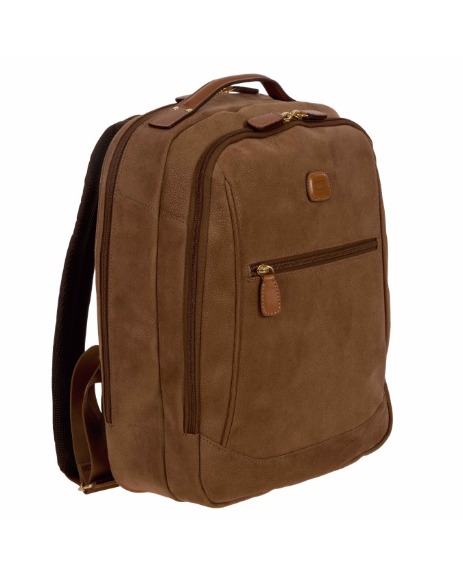  Bric's - Zaino Porta Pc 15.6" con Tasca Posteriore in Tessuto