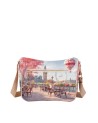  Ynot - Borsa a sacca con tracolla a nastro Tg. 