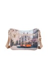 Ynot - Drawstring Bag with Ribbon Shoulder Strap, Size M, in