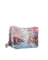  Ynot - Borsa a sacca con tracolla a nastro Tg. 