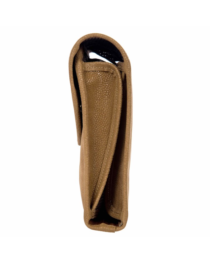  Bric's - Necessaire Tri Fold Grande in Tessuto Scamosciato Life