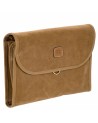  Bric's - Necessaire Tri Fold Grande in Tessuto Scamosciato Life