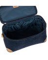  Bric's - Beauty Case con Doppio Manico in Tessuto Scamosciato